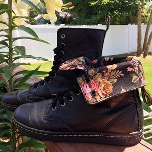Dr. Martens Black Leather Boots